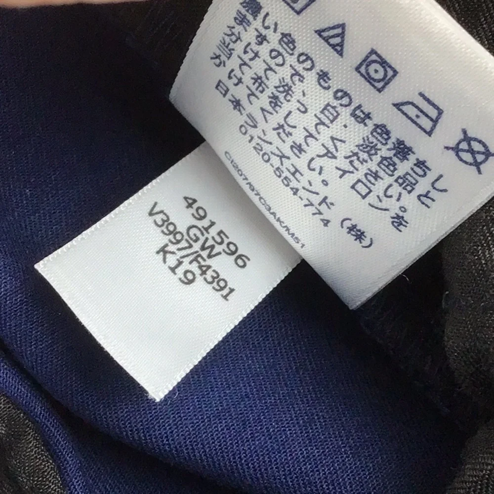 Lands’ End Navy Blue Cotton Chino Shorts Size 14 EUC